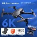 4DRC V13 Remote Control Drone 6K High-definition Dual Camera WiFi FPV Foldable Quadcopter Camera Drone, 2 Batteries, Logistics Randomly Sent By UPS, USPS, FEDEX