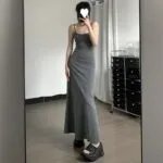 Female Summer Hot Girl Slim Fit Long Dress