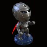 Hot-selling Mecha Samurai Starry Sky Projection Night Light, An Ambient Light That Can Be Customized. It’s A Popular Cross-border Product, A Small Night Light For Children’s Bedrooms.