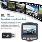 2.4 Inch Full HD 1080P Dash Cam, Car DVR Front Or Rear Camera Night Vision G Sensor