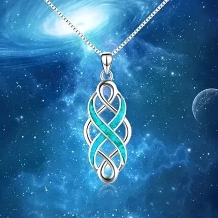 Irish Celtic Knot Pendant Necklace