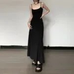 Female Summer Hot Girl Slim Fit Long Dress