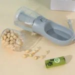 Dog Water Cup Drinking Food Garbage Bag Three-in-one Portable Small Multi-functional Pet Cups Pets Supplies