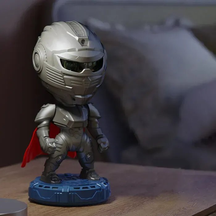 Hot-selling Mecha Samurai Starry Sky Projection Night Light, An Ambient Light That Can Be Customized. It’s A Popular Cross-border Product, A Small Night Light For Children’s Bedrooms.