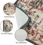 Qeils Washable Pee Pads For Dogs, 2 Pack Reusable Puppy Pads 18×24 Super Absorbent Leakproof Dog Training Pads, Non-Slip Potty Pads For Floor, Crate,Couch, Whelping Pads Litter Mat Puppy Supplies