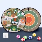Spot Wholesale Children’s Sticky Ball Dart Board Cartoon Fun Dart Board Plus Velvet A Variety Of Creative Cartoon