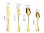 High-end tableware 24 piece set