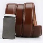 Men’s Slider Ratchet Belt, Perfect As A Gift, Pairs Well With Dress Pants, Shirt And Oxford Shoes, Can Be Tailored
