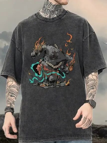 Men’s Printed Short Sleeved Shirt | Trendy Men’s Fashion | Men’s Shirt | Printed Shirt