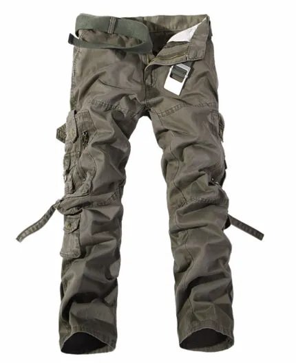 Men’s Multi-pocket Cargo Pants Washed Hot Sale Cargo Pants